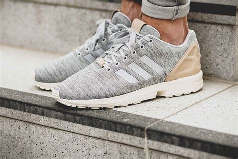 阿迪达斯 ZX Flux 灰粉色|Buy ZX Flux .